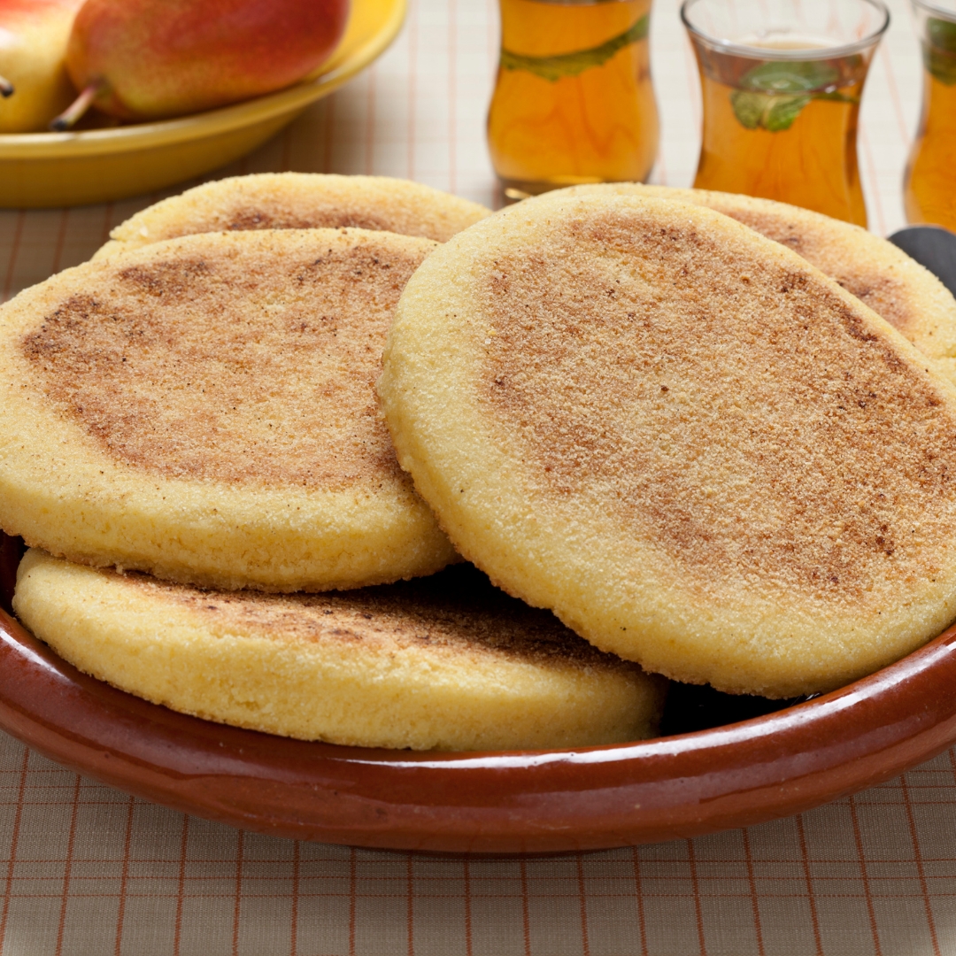 Authentic Moroccan Harcha