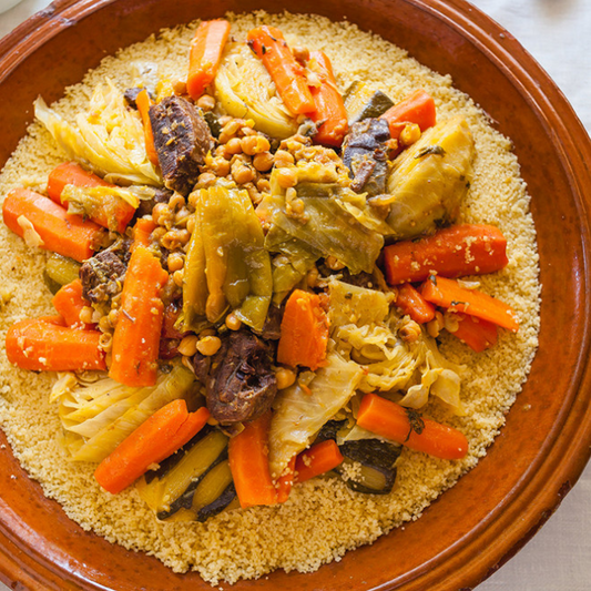 Authentic Moroccan Couscous